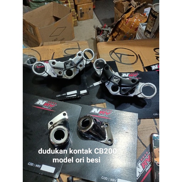 dudukan kontak dudukan kunci kontak CB 200 besi /pangkon kunci kontak CB200