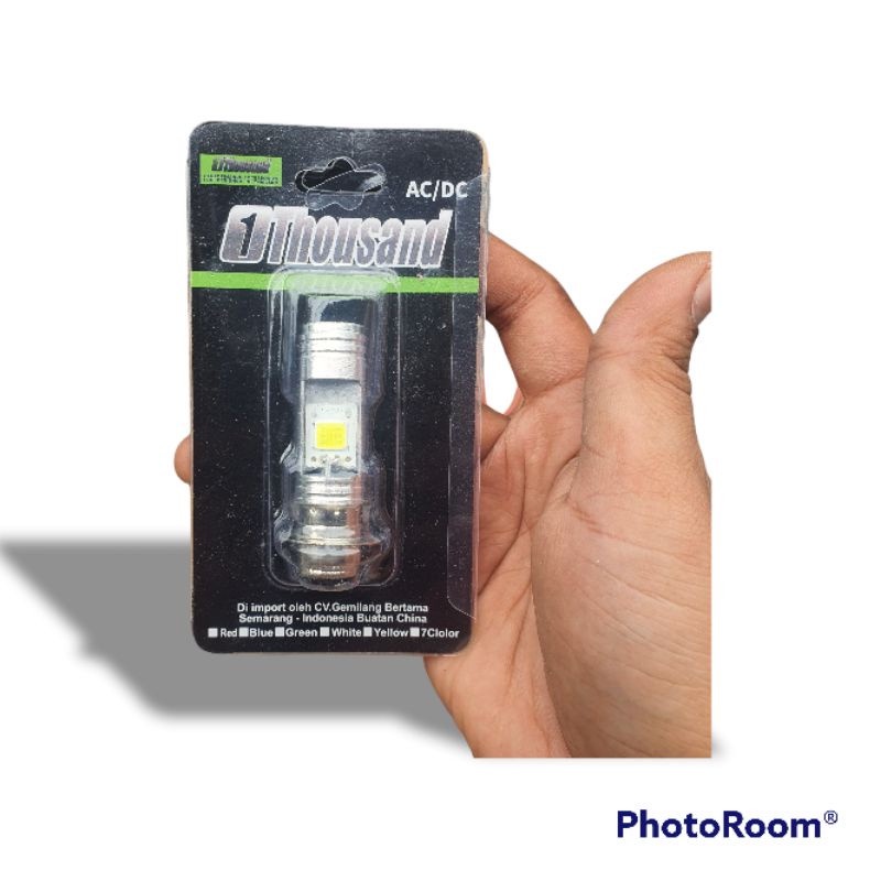 LAMPU BOHLAM  LED H6 AC DC THOUSAND