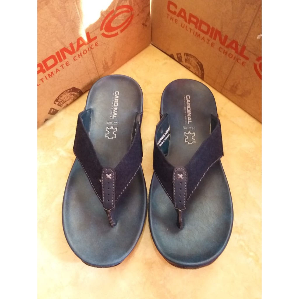  Sandal  pria  navy Hamish2 sz 39 43 merk Cardinal  Shopee 