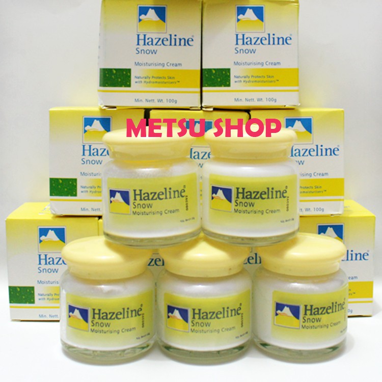 

FREE ONGKIR - 100Gr HAZELINE SNOW MOISTURIZING CREAM PELEMBAB IMPORT MADE IN MALAYSIA ORIGINAL 100%