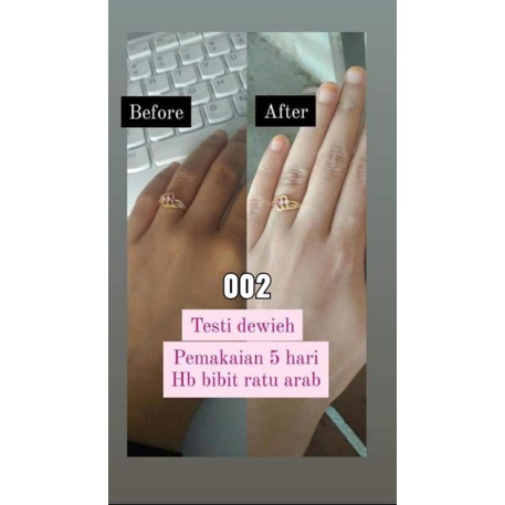 bibit ratu arab whitening