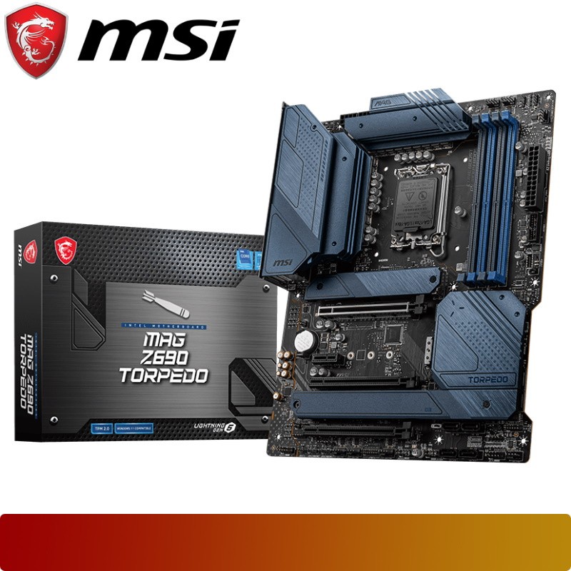 MSI MAG Z690 TORPEDO | Motherboard Intel Z690 LGA 1700 DDR5 ATX