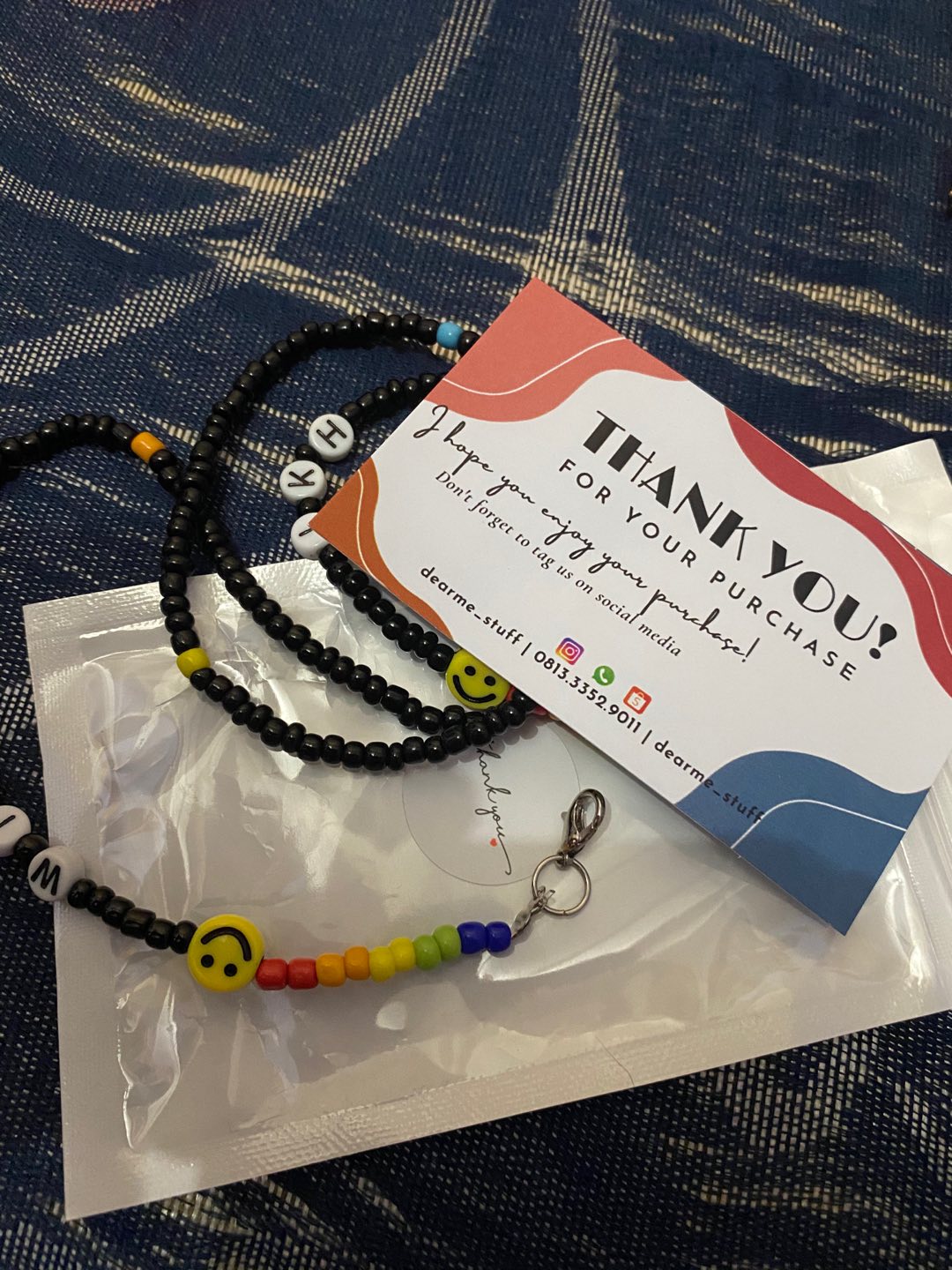 Tambah Huruf Strap Mask (harga Per Huruf)