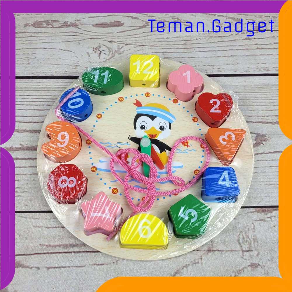 TG-MA JJOVCE Board Game Mainan Edukasi Anak Geometry Number Roulette Match