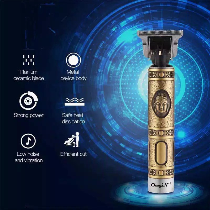 [OK]TRIMMER BUDHA WS-T99 T-OUTLINER PRO / NAGA ALAT MESIN CUKUR RAMBUT