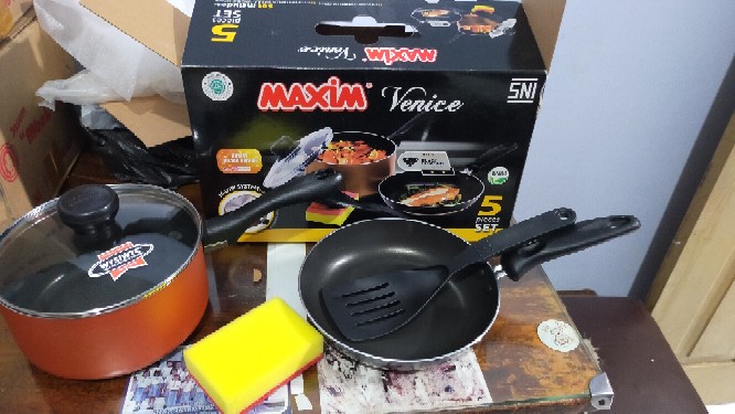 Maxim Wajan Venice Set Isi 5 Pcs