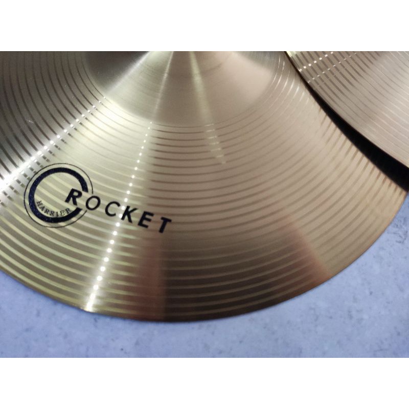 Simbal Rocket 12 Inci Isi 2 untuk Drumband dan Perkusi