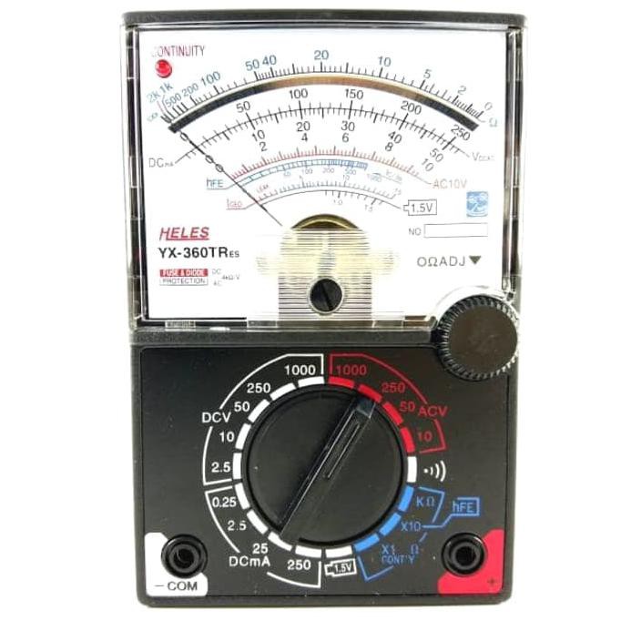 Multimeter Avometer analog Multitester kabel tester heles YX-360TRes