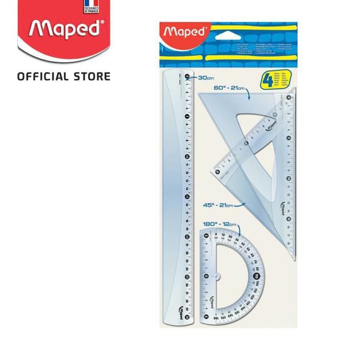 

MAPED PENGGARIS ESSENTIALS LARGE SET - 4 PCS