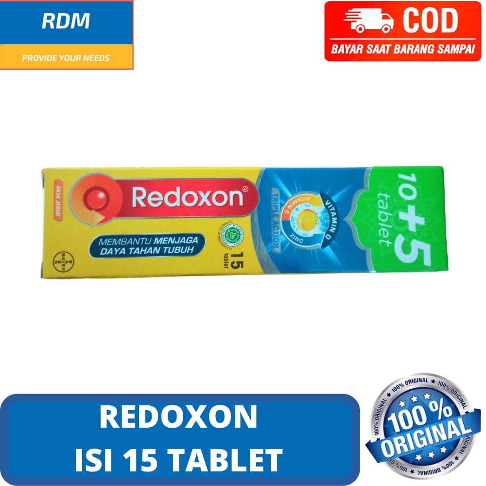 Redoxon Triple Action 10+5 Tablet Redoxon Triple Action 15 Tablet