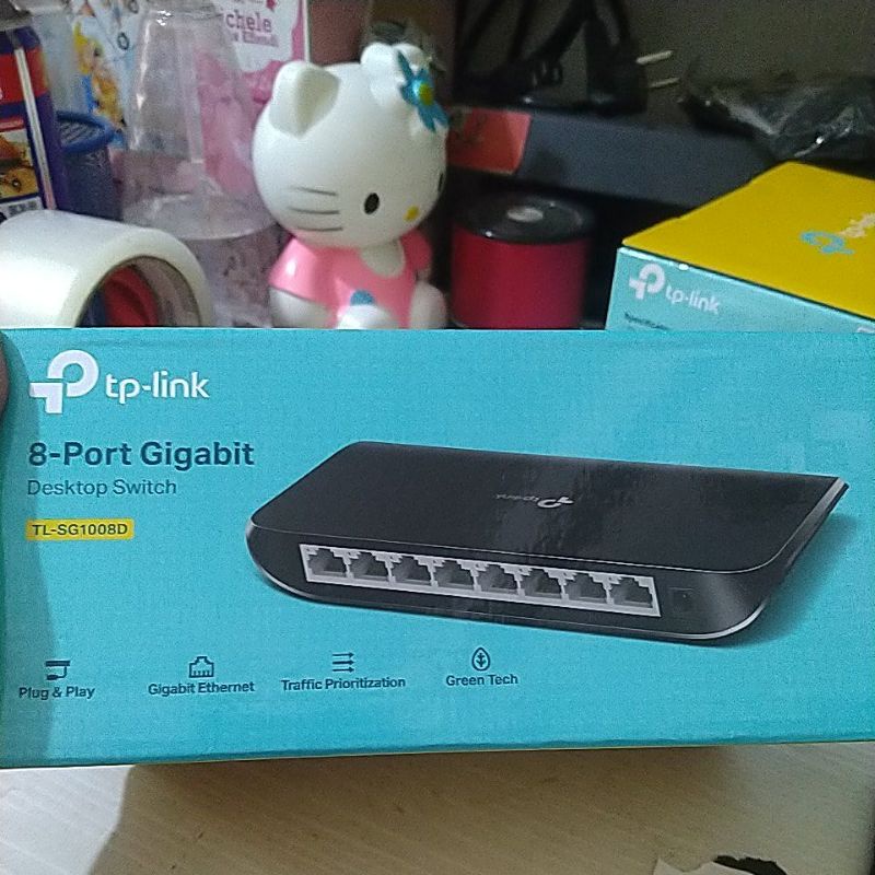 SWITCH HUB TP LINK 8 PORT GIGABIT