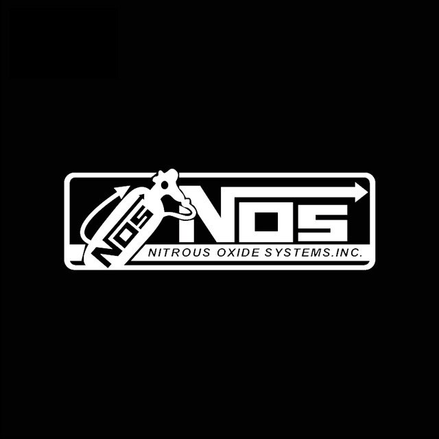 COD stiker cutting keren lucu unik NOS racing dekorasi Decal Vinyl Stiker 20X7 CM Sticker Sponsor Ro
