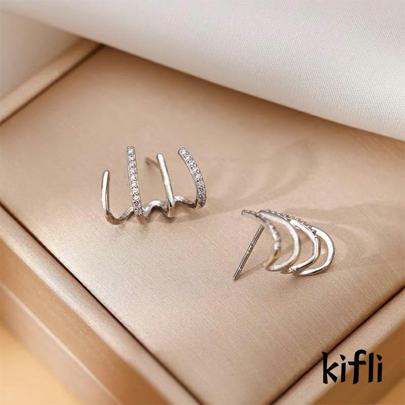 Anting Hoop Menjuntai Bahan S925 Silver Gaya Retro Untuk Aksesoris Perhiasan Wanita