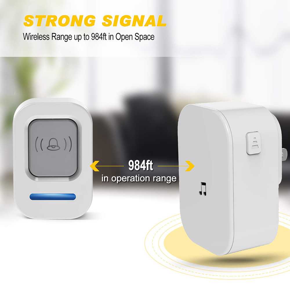 FatihShop KERUI Bell Pintu Wireless Doorbell Waterproof 60 Tunes 1 Receiver F53