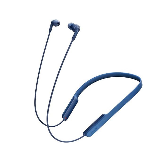Original Sony Extra Bass Bluetooth In Ear Headphone MDR XB70BT   Biru   Biru