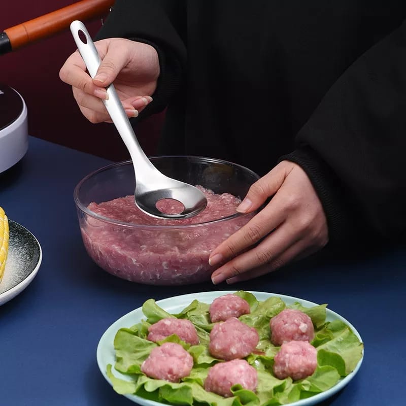 SENDOK PEMBUAT BAKSO / ALAT CETAK BAKSO CETAKAN BAKSO MEATBALL