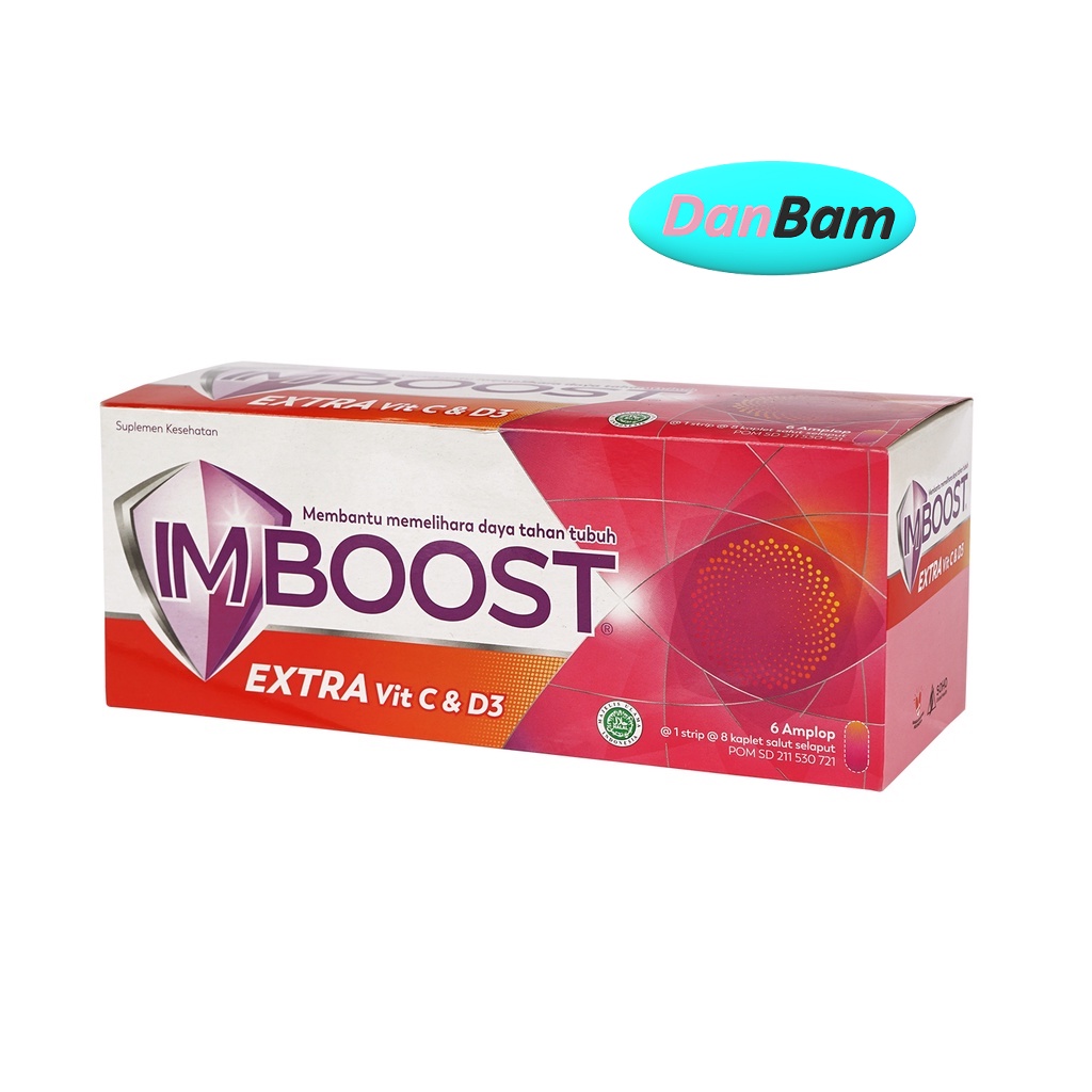 Imboost Extra Tablet Daya Tahan Tubuh 6 Strip @8 Tablet