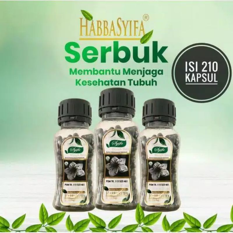 Habbasyifa Habbatussauda Serbuk Kapsul Jinten Hitam