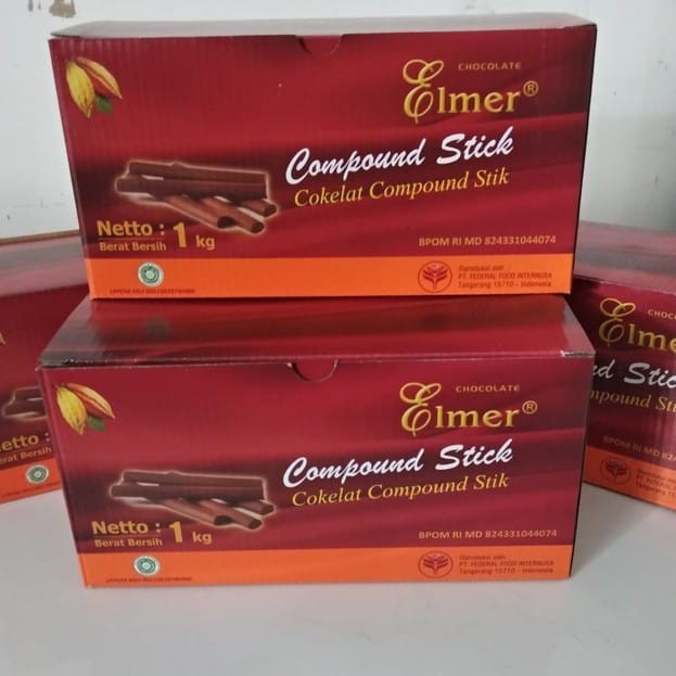 Elmer Coklat Stik 100gr - Tahan Bakar