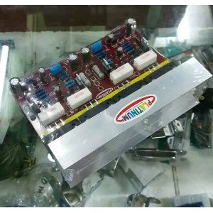 KIT Power Amplifier OCL Stereo 150 400 Watt TR Sanken Platinum DMS 075