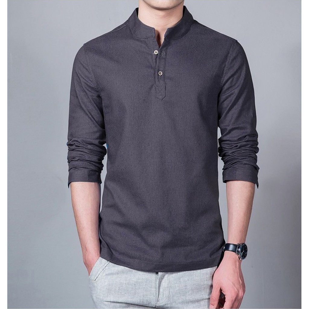 Baju Koko Shaquille Misty Lengan Panjang Tersedia 8 Warna Baju Koko Shaquille Misty Lengan Panjang Tersedia 8 Warna