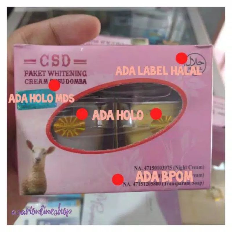 

Cream Susu domba asli100%BPOM