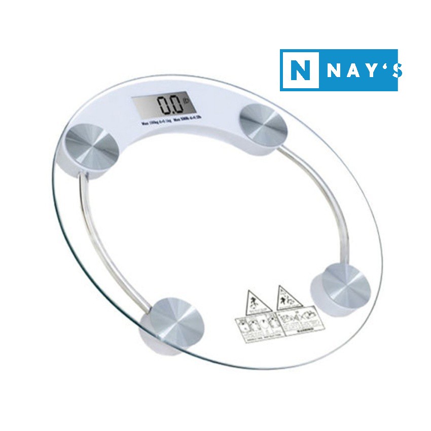 Timbangan Badan Digital Transparan