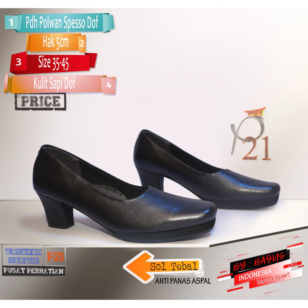 PDH POLWAN SPESSO DOF / SEPATU WANITA / P21