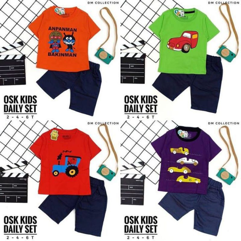 SETELAN OSHKOSH ANAK LAKI - LAKI