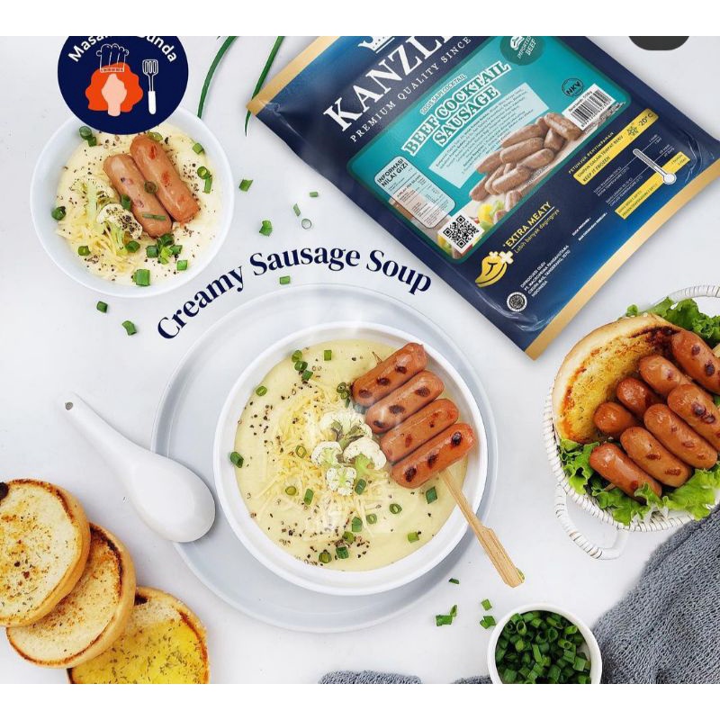 

Kanzler Beef Cocktail Sausage| sosis kanzler