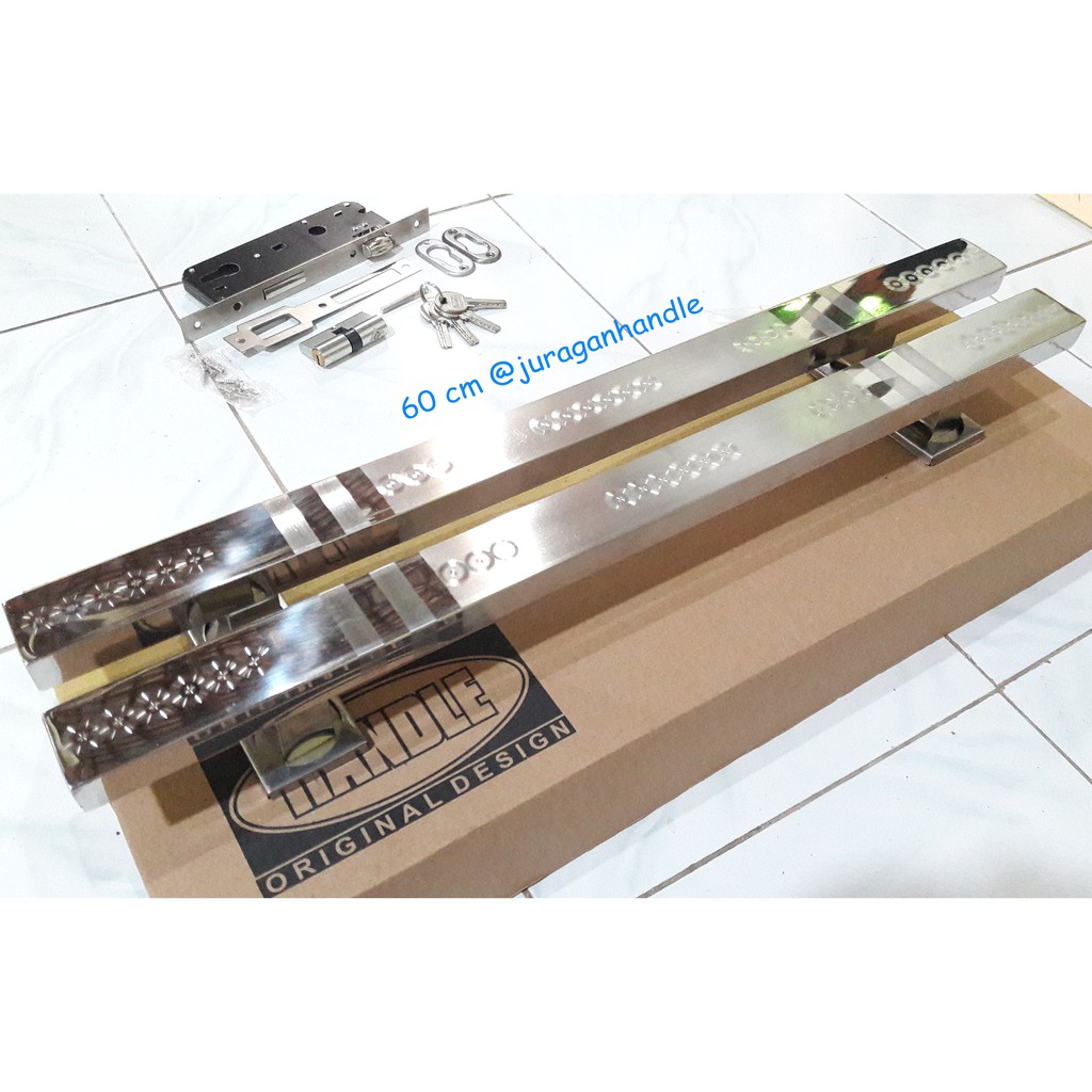 pull handle pintu rumah minimalis 60 cm tarikan pintu