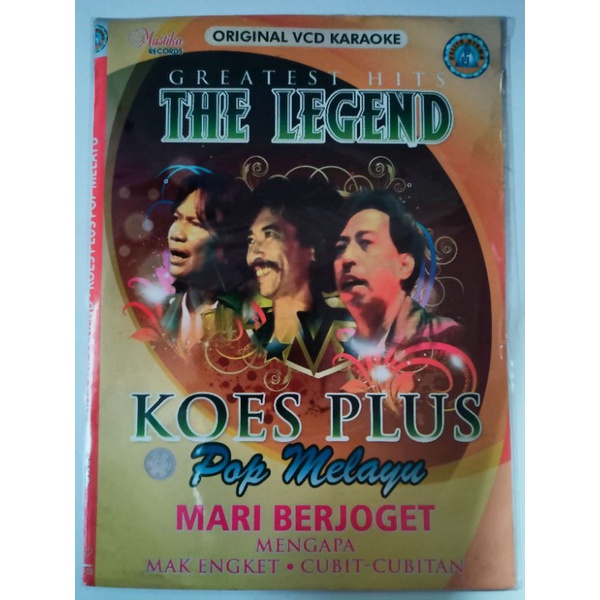 VCD original Koes plus pop Melayu mari berjoget