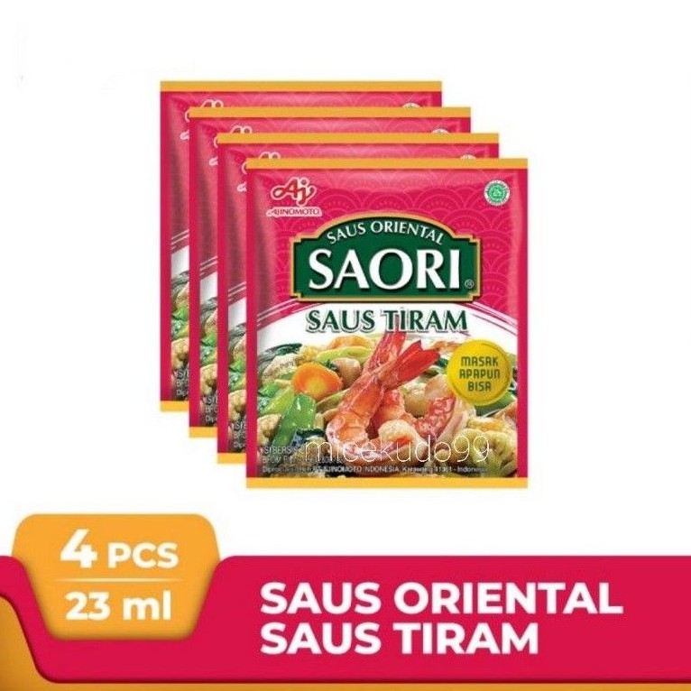 

SAUS TIRAM SACHET 4 PCS / OYSTER SAUCE / SAOS ORIENTAL