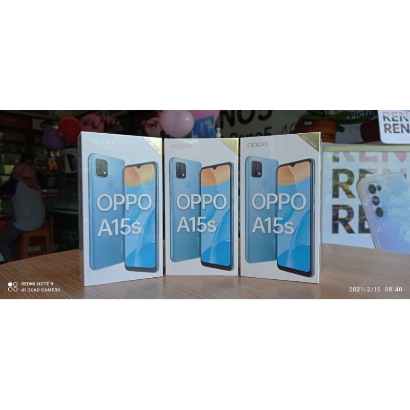 OPPO A15s RAM 4/64