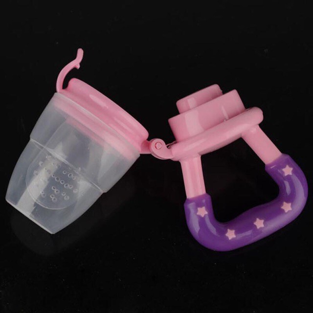 Empeng Buah Bayi / Empeng Gigit Bayi Bisa Di Isi Buah Bahan Silikon Aman / Baby Fruit & Food Feeder-5