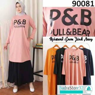  Baju  Fashion Pakaian Wanita Remaja  Murah Tunik  P B Bahan 