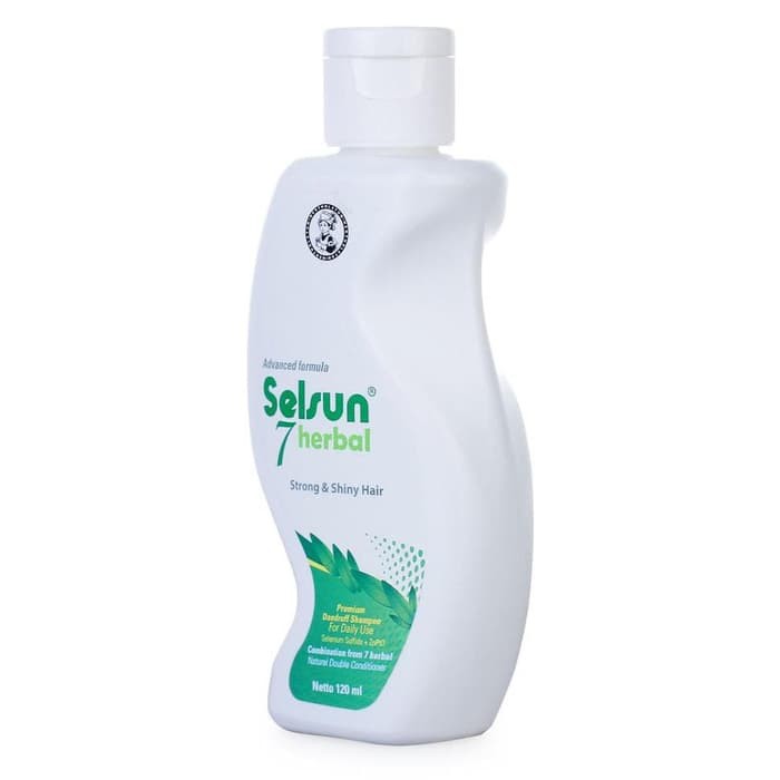 SELSUN 7 Herbal Shampoo 120ml / Strong &amp; Shiny Hair