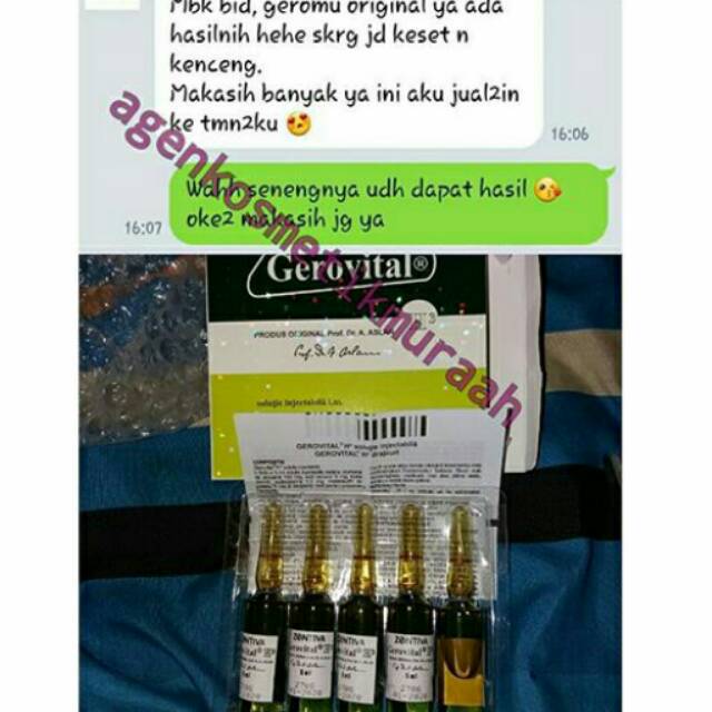 Gerovital NON hologram gerovital ori