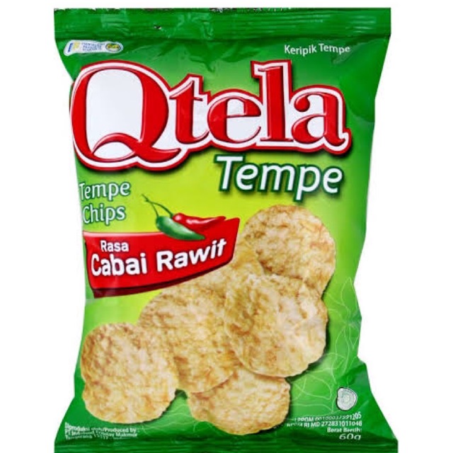 

QTELA TEMPE CABAI RAWIT 70gr