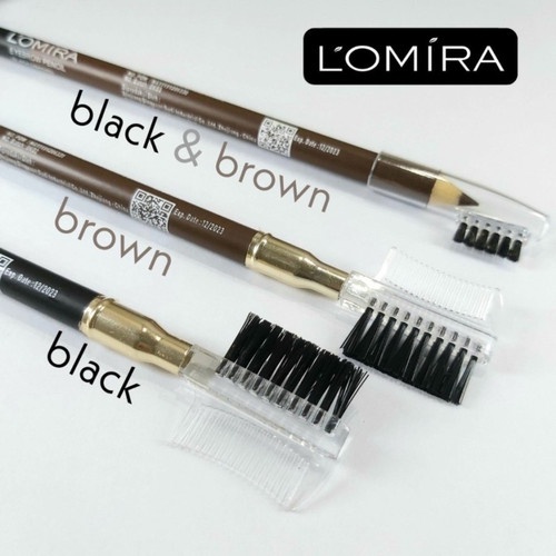 Pensil Alis / Eyebrow Lomira With Brush Brown