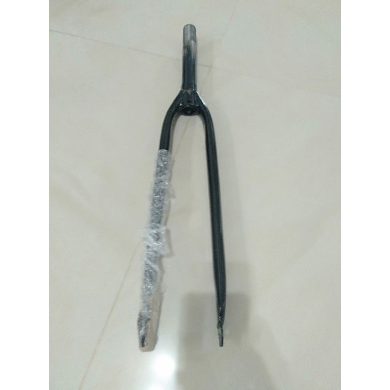 garpu fork sepeda balap/fixie sepeda jadul hitam termurah