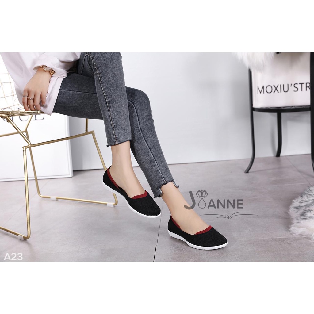 JOANNE FlyKnit Flat Shoes #A23 ORIGINAL