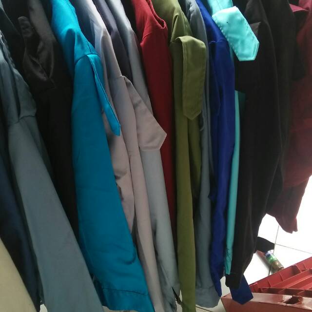 Semi jaket almamater polos