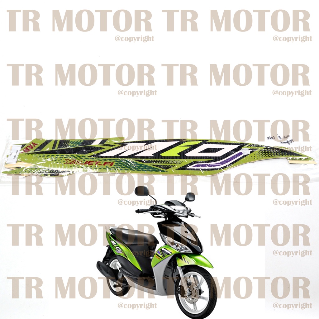 Stiker Motor Mio J 2012 Sticker Striping Full Set Body Motor