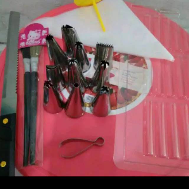 Paket dekorasi kue tart 3