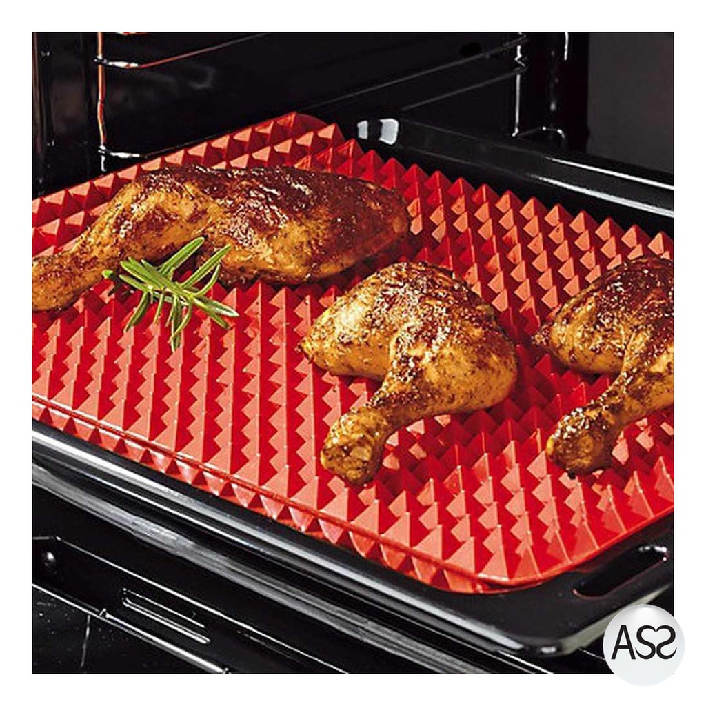 ASS Shop - Aihogard Alas Masak Pyramid Silicone Non-stick Oven Mat - JJ1370-01