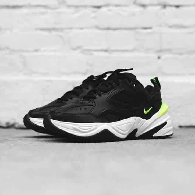 nike m2k tekno jaune