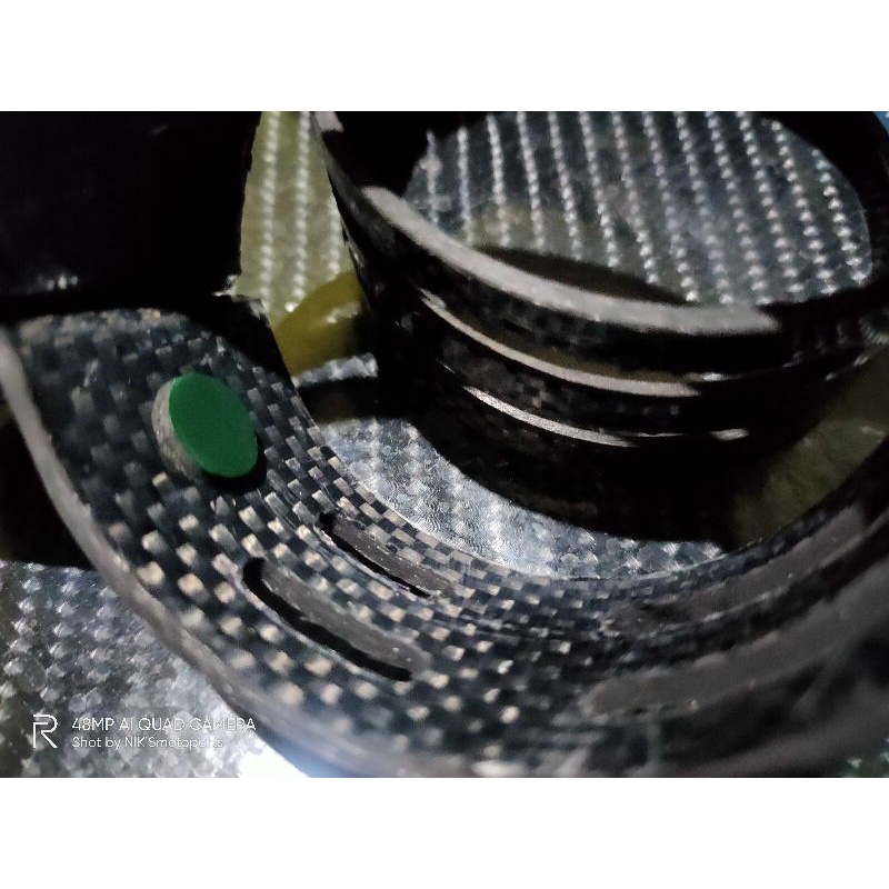 Clamp Carbon Klem Knalpot 2 Tak NSR Sp Ninja RR 150 Ninja R RXZ