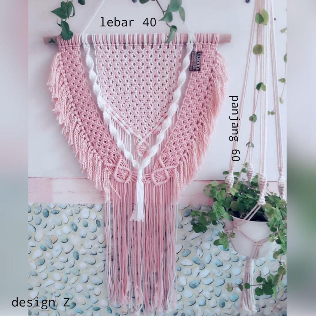 hiasan dinding /home decor macrame