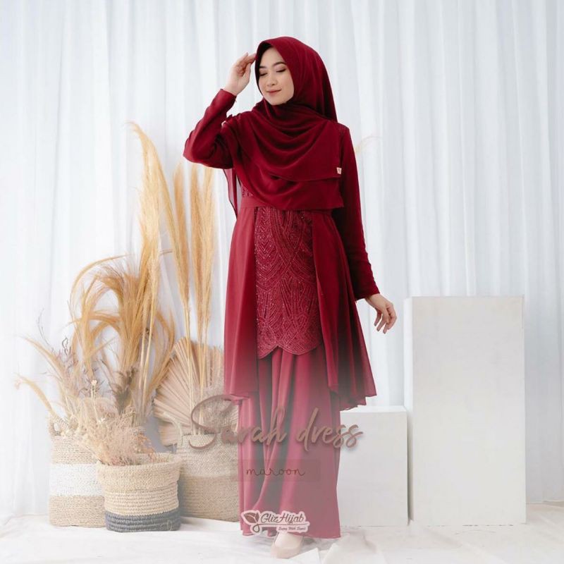 Sarah dress dan annisa dress by glizhijab